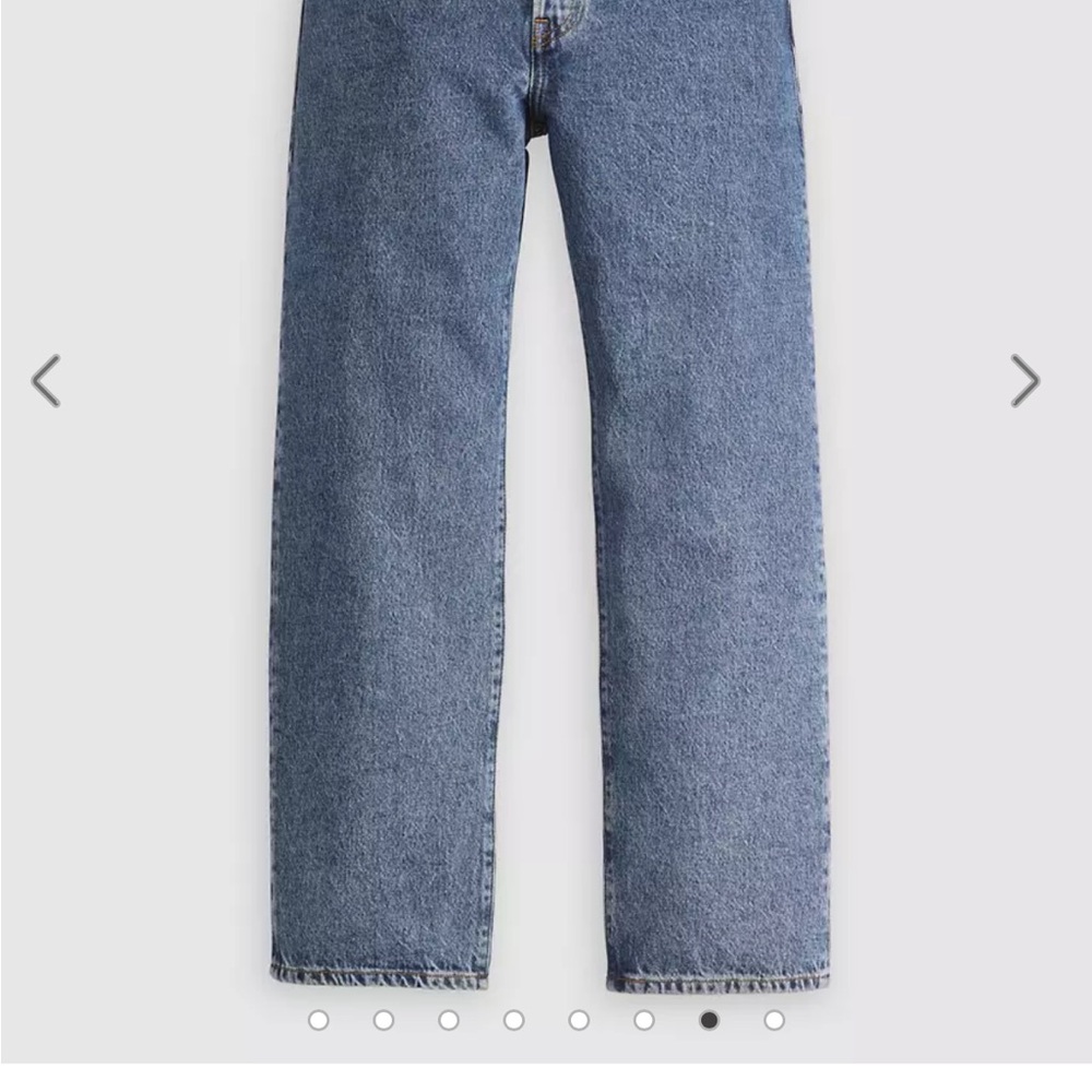 Levi's Women's 501 90s Ankle Blue Straight Jeans - Picture 7 of 11